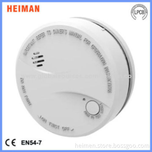 10 Years 3V Lithium Battery Operated Smoke Alarm, Used for Fire Alarm System, Shock-proof Design